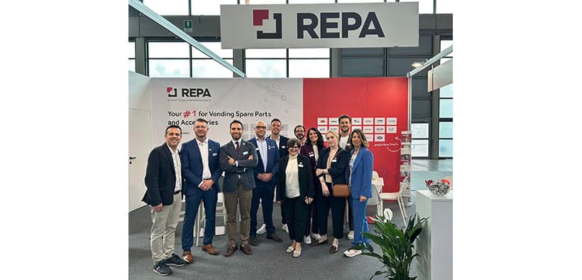 REPA refuerza en Venditalia su compromiso con el vending