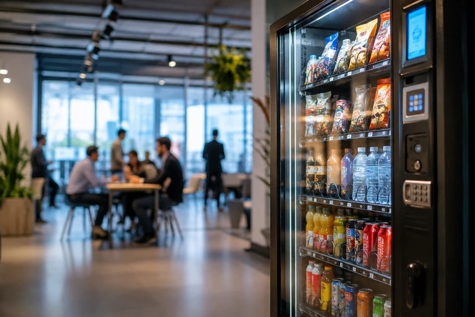 El consumo fuera del hogar crece en verano, pero el tráfico del vending cae un 1,4% en julio