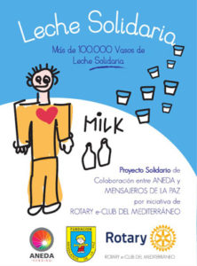 Cartel Leche Solidaria