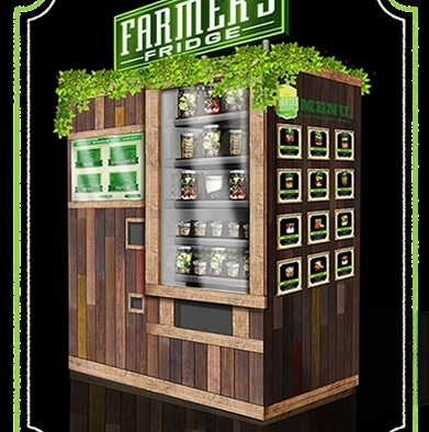 Farmer's Fridge kiosk