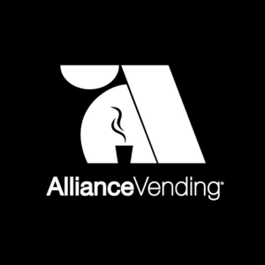 Logo AllianceVending (negativo)