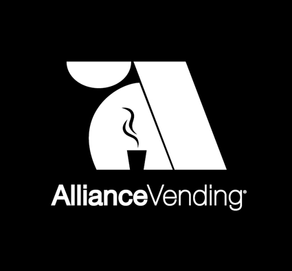 Logo AllianceVending (negativo)