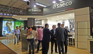 Stand de Saeco en Hostelco 2014