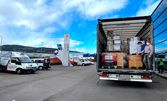 Herdicasa envía 22 toneladas de ayuda humanitaria a Ucrania